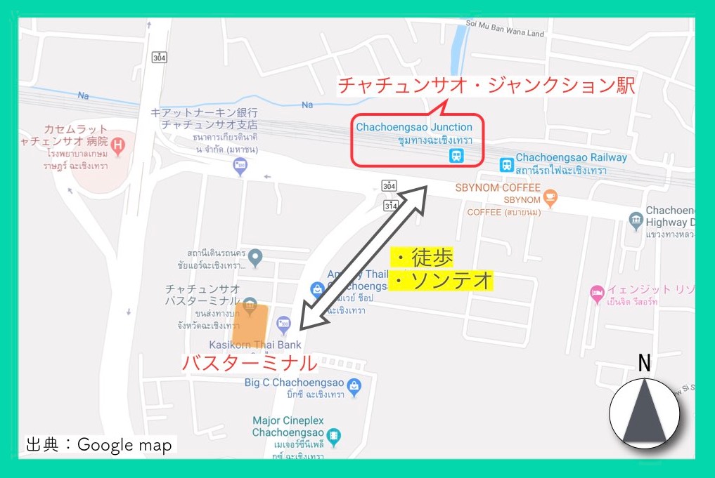 地図（ピンクガネーシャ・行き方）１４