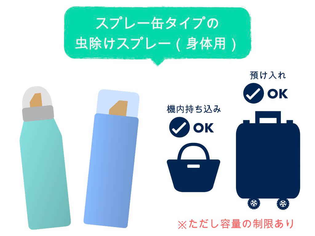 国際線 虫除けスプレー 殺虫剤の持ち込み 預け入れルールまとめ ちょい住みトラベラーの世界の旅キロク